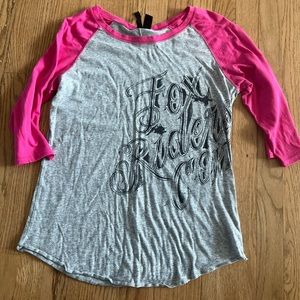 Fox baseball style t